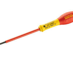 Tournevis plat 4 x 100mm isol&eacute; 1000V STANLEY Fatmax