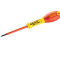 Tournevis phillips PH0 x 75mm isol&eacute; 1000V STANLEY Fatmax