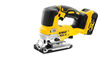 Scie sauteuse &agrave; poign&eacute;e sup&eacute;rieure XR 18V 5Ah Li-Ion Brushless DEWALT