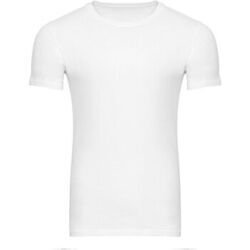 T-shirt Teeshoppen Muscle T-shirt - Blanc
