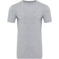 T-shirt Teeshoppen Muscle T-shirt - Gris clair