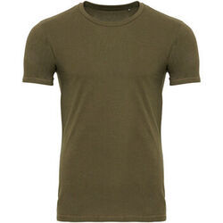 T-shirt Teeshoppen Muscle T-shirt - arm&eacute;e verte Blanc