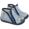 Chaussons b&eacute;b&eacute; Bellamy CHAUSSON BEBE PAULIN ROBOT JEANS Bleu