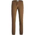 Jogging Teeshoppen Basic les pantalons de surv&ecirc;tement - Brun Marron Grenoble