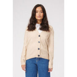 Gilet Teeshoppen Cardigan tricoté - Beige Beige