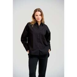 Chemise Teeshoppen Chemise d&eacute;contract&eacute;e - Noir Noir