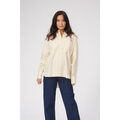 Chemise Teeshoppen Chemise d&eacute;contract&eacute;e - Beige Beige