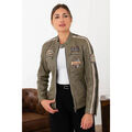Vestes sur Grenoble : Veste Rose Garden SOLINE LAMB VITA LICHEN