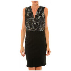 Robe Les Petites Bombes les-p-tites-bombes L P B robe imprim&eacute;e ecorce noir Noir