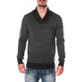 Gilet Deeluxe Pull Col Ch&acirc;le Gris Gris