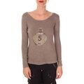 Pull sur Grenoble : Pull Vision De Reve Vision de Rêve Pull Five Col Rond 1036 Taupe - Marron