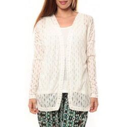 Gilet Vero Moda Coon LS Cardigan 10111383 Blanc