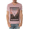 Polo Deeluxe T-Shirt Homme Metropolis rose clair poudr&eacute; Rose