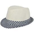 Chapeau Nyls Cr&eacute;ation Trilby Mixte multicolor