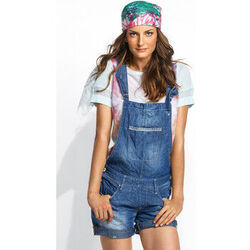 Pantalon Salsa Salopette en jean Leslie bleu