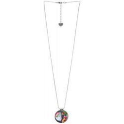 Collier Franck Herval Collier long collection "Flora" 15--60862 Argent&eacute;