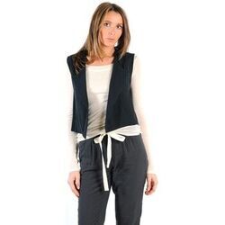 Gilet American Vintage GILET LEA134E11 CARBONE