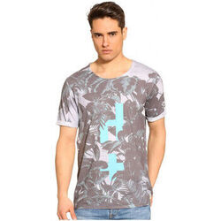 Polo Guess T-shirt Floral Gris