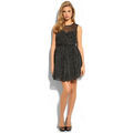Robes sur Grenoble : Robe Guess Robe Femme W44K76 Riley Noir