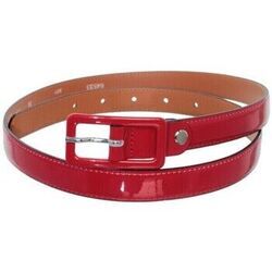 Ceinture Pallas Cuir Ceinture s&eacute;lection en cuir ref_boi38417-rouge Rouge