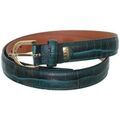 Ceintures sur Grenoble : Ceinture Pallas Cuir Ceinture s&eacute;lection en cuir ref 38420 p Bleu