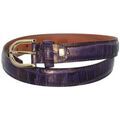 Ceintures sur Grenoble : Ceinture Pallas Cuir Ceinture s&eacute;lection en cuir ref_boi38420-violet Violet