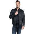 Blouson Salsa Blouson en synth&eacute;tique perfor&eacute; Noir Noir Grenoble