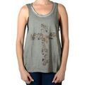 T-shirt Eleven Paris Debardeur Drape W Deep Dye Wind
