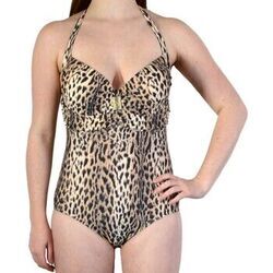 Maillots de bain Valege Maillot de Bain 1 Pi&egrave;ce Wabaso Star Leopard Marron