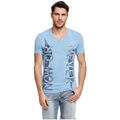 Polo Guess T-Shirt Message Bleu