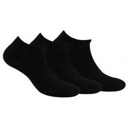 Chaussettes Kindy Lot de 3 paires de chaussettes invisibles jersey unies femme