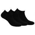 Chaussettes Kindy Lot de 3 paires de chaussettes invisibles jersey unies femme