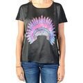 T-shirt Le Temps des Cerises TSH F Indicat Black