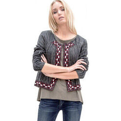 Veste Le Temps des Cerises Veste Mariela Dark Ash Grey