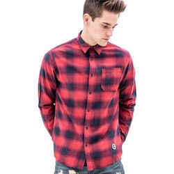 Chemise Le Temps des Cerises Chemise homme Le Temps des Cerise Navy/Red
