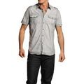 Chemises/chemisettes sur Grenoble : Chemise Redskins Chemise Manches courtes OLYMAN Gris