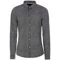 Chemises/chemisettes sur Grenoble : Chemise Guess Chemise Homme M64H23 Rich Print Poplin Gris Fonc&eacute; Gris