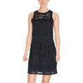Robe Guess Robe sans Manches et en Dentelles Noir