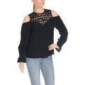 Chemises sur Grenoble : Chemise Guess Blouse Epaules Nues Noir