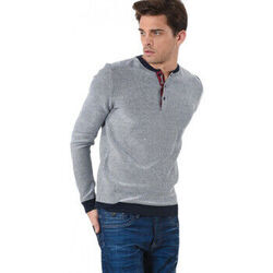 Gilet Kaporal Pull Homme Dety Patrio Gris Chin&eacute; Gris