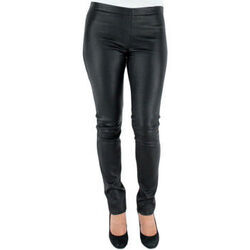Pantalon Oakwood Pantalon asteroid en cuir ref_cco32871-noir