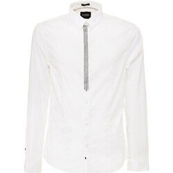 Chemise Guess Chemise Homme Classy Stretch Poplin Blanc M73H54