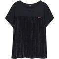 Pull sur Grenoble : Polo Le Temps des Cerises T-Shirt Femme Pierrette Noir