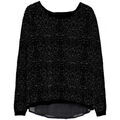 Pull Le Temps des Cerises Pull Femme Leolu Noir