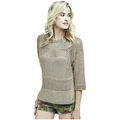 Pull Guess Pull Femme à Manches 3/4 Ines Raffia beige Beige Pull Guess Pull Femme à Manches 3/4 Ines Raffia beige Beige Grenoble