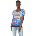 Polo Desigual T-shirt femme eloisa Algodon Grenoble