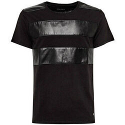 Polo Guess T-Shirt Homme Adam M73P03 Noir