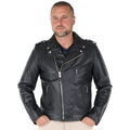 Blouson Schott Blouson Perfecto en cuir Ref 41821 Noir