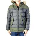 Blouson Deeluxe Doudoune W17659 Cyclo Black Kaki Grenoble