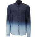 Chemise Guess Chemise Homme Effet d&eacute;grad&eacute; Bleu Bleu